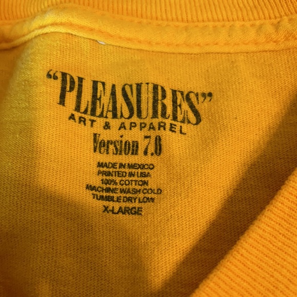 “Pleasures” art & apparel version 7.0 long sleeve tee - Picture 2 of 3